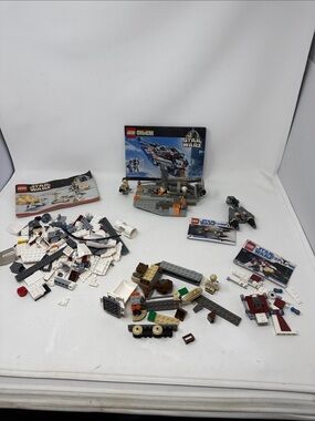 Star Wars legos and lego minifigures